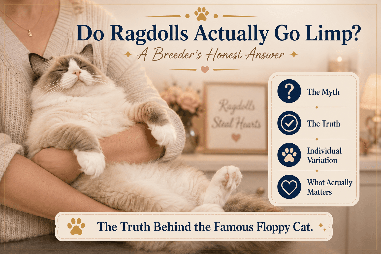 Do Ragdolls Actually Go Limp When You Hold Them? A Breeder’s Honest Answer main image